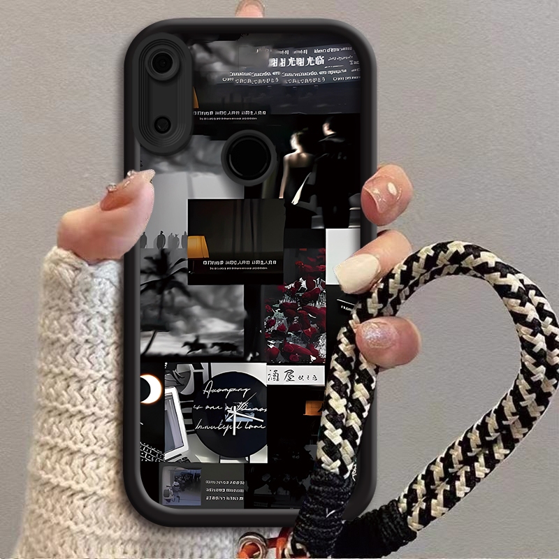 Fragments life Casing สําหรับ Huawei Y6 2019 Y6 PRIME 2019 Huawei Y6S Huawei Y6P Huawei Y7 2019 Huaw