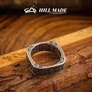 Celtic Knot Ring ออกแบบประณีตจากไอริช สแตนเลสไทเทเนียม เพิงามสำหรับผู้ชาย