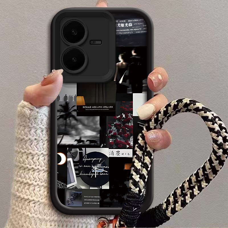 Fragments LifeปลอกสําหรับVIVO Y22S 2022 Y22 2022 Y22T Y27 Y28 Y29 T4X 5G Y31 PRO 5Gเคสโทรศัพท์ซิลิคอ