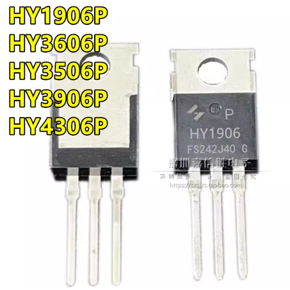 5 ชิ้น * ใหม่ Original HY1906/3606/35206/3906/4306 P-Channel MOSFET High-Power อินเวอร์เตอร์ทรานซิสเ