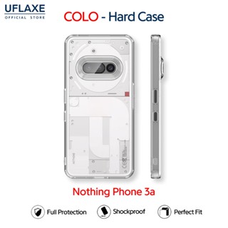 UFLAXE COLO - เคส Nothing Phone 3a - เคสแข็งใสกันเหลือง เคสโ…