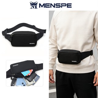 MENSPE แฟชั่นผู้ชายกระเป๋ากีฬากระเป๋ากันน้ําฟอร์ดซิปคู่ความจ…