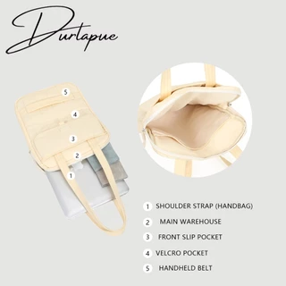 （Big Sale）Durlapue-กระเป๋าแล็ปท็อปขนาด 14 นิ้ว กระเป๋าแล็ปท็อป 3 ช่อง ป้องกันการโจรกรรม กันน้ำ กันกระแทก มีหลายสีให้เลือก เหมาะสำหรับกระเป๋าเดินทางล้อลาก การท่องเที่ยว และโรงเรียน