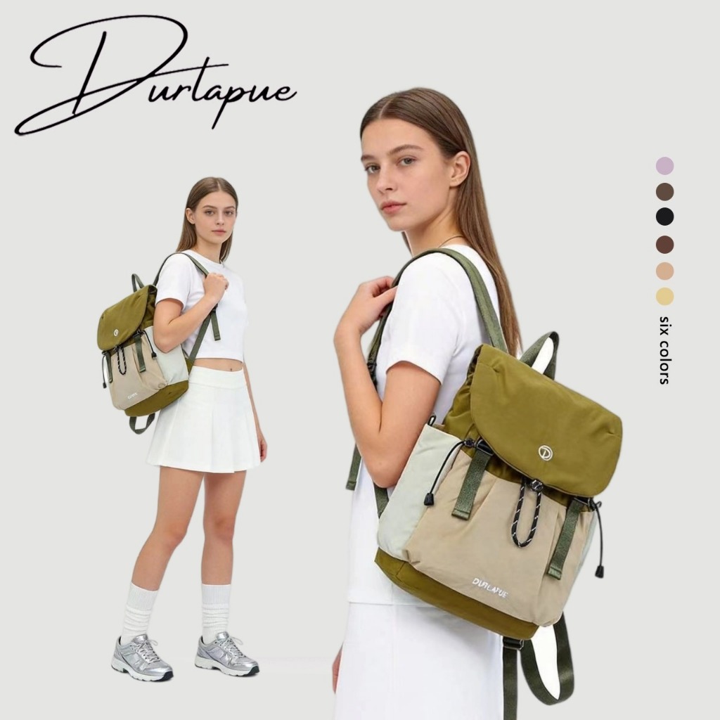 （Big Sale）Durlapue-（ฤดูกาลเปิดเทอมกระเป๋ ）าเป้สะพายหลังสีคมชัดสำหรับผู้เดินทางทุกวัน เหมาะสำหรับทริปสั้นๆ