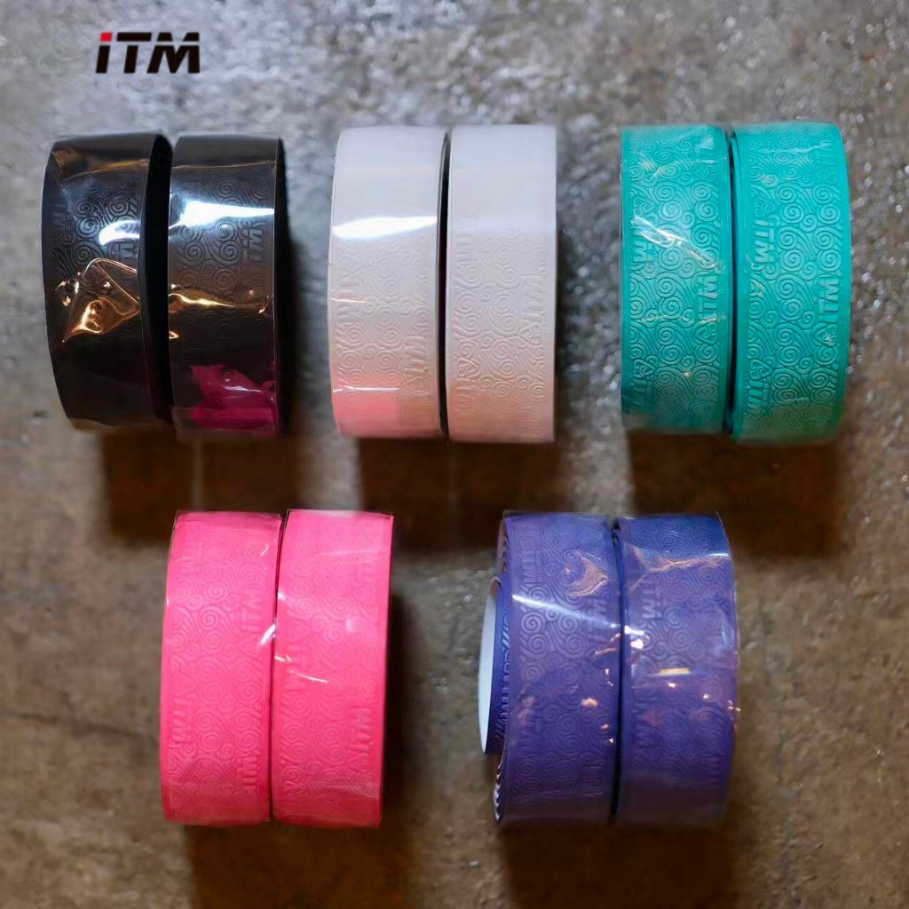ITM เทปแฮนด์สําหรับจักรยานเสือหมอบสําหรับปั่นจักรยาน Bartape Sticky EVA Fixie Gear Strap Perforated 
