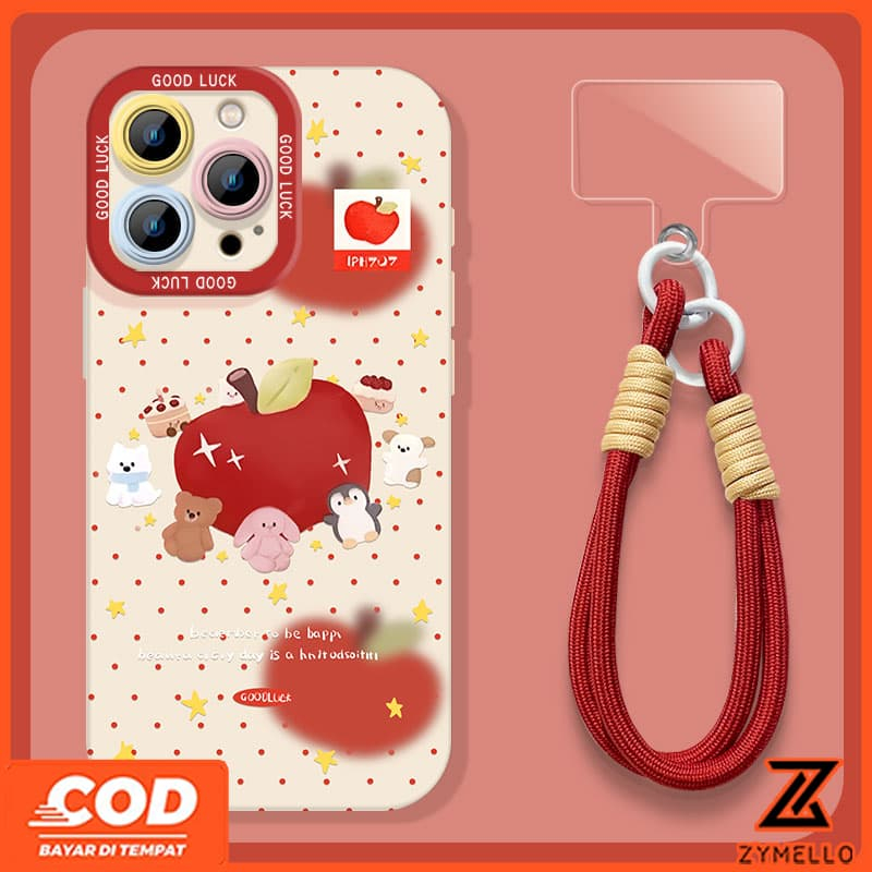 เข้ากันได้กับ Iphone 17 Iphone 17 PRO MAX Iphone 11 Iphone 16 PRO MAX มีสไตล์การ์ตูนสัตว์กันกระแทก T