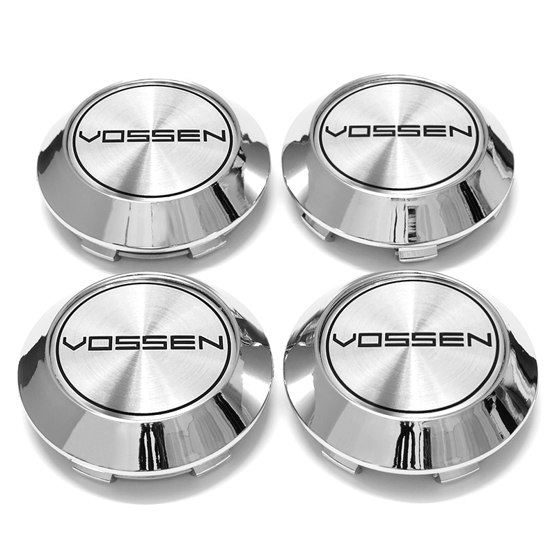 CarDIY 4PCS 70 มม.Vossen รถศูนย์ล้อสําหรับ VOSSEN ทํางาน Advan Racing Akita ล้อขอบ Hub หมวก