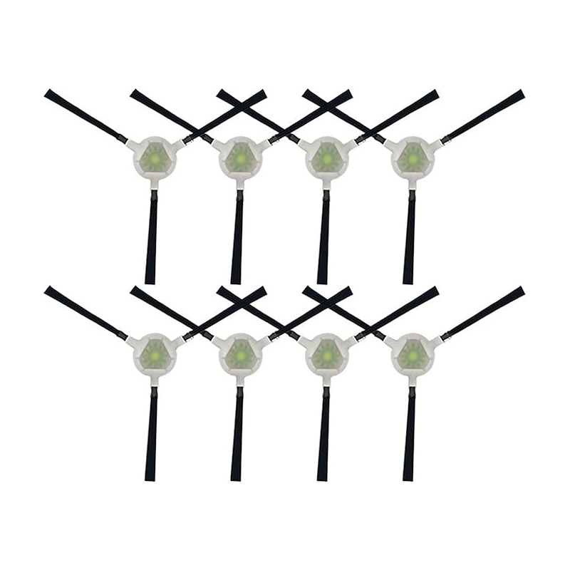 แปรงด้านข้างเข้ากันได้กับอะไหล่เครื่องดูดฝุ่นหุ่นยนต์ Lefant M1 M2 / M2S Pro / M2 Plus