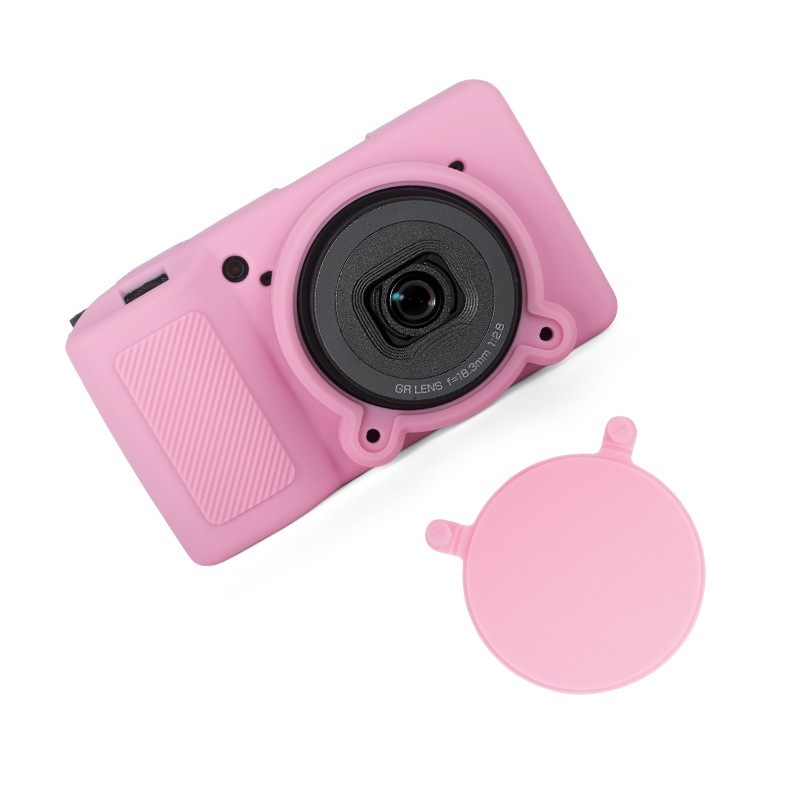 เหมาะสําหรับเคสป้องกันซิลิโคนกล้อง RICOH GR4 เคสซิลิโคนกันกระแทก GR4 และทนต่อการสึกหรอ อุปกรณ์เสริมก