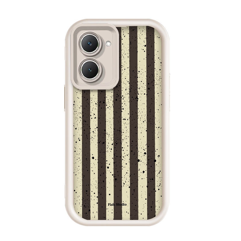 สําหรับ Vivo Y18/Vivo Y18s/Vivo Y18e/Vivo Y18i,รูปแบบจุดสีดําไม่สม่ําเสมอ,เคสโทรศัพท์ซิลิโคนป้องกันก