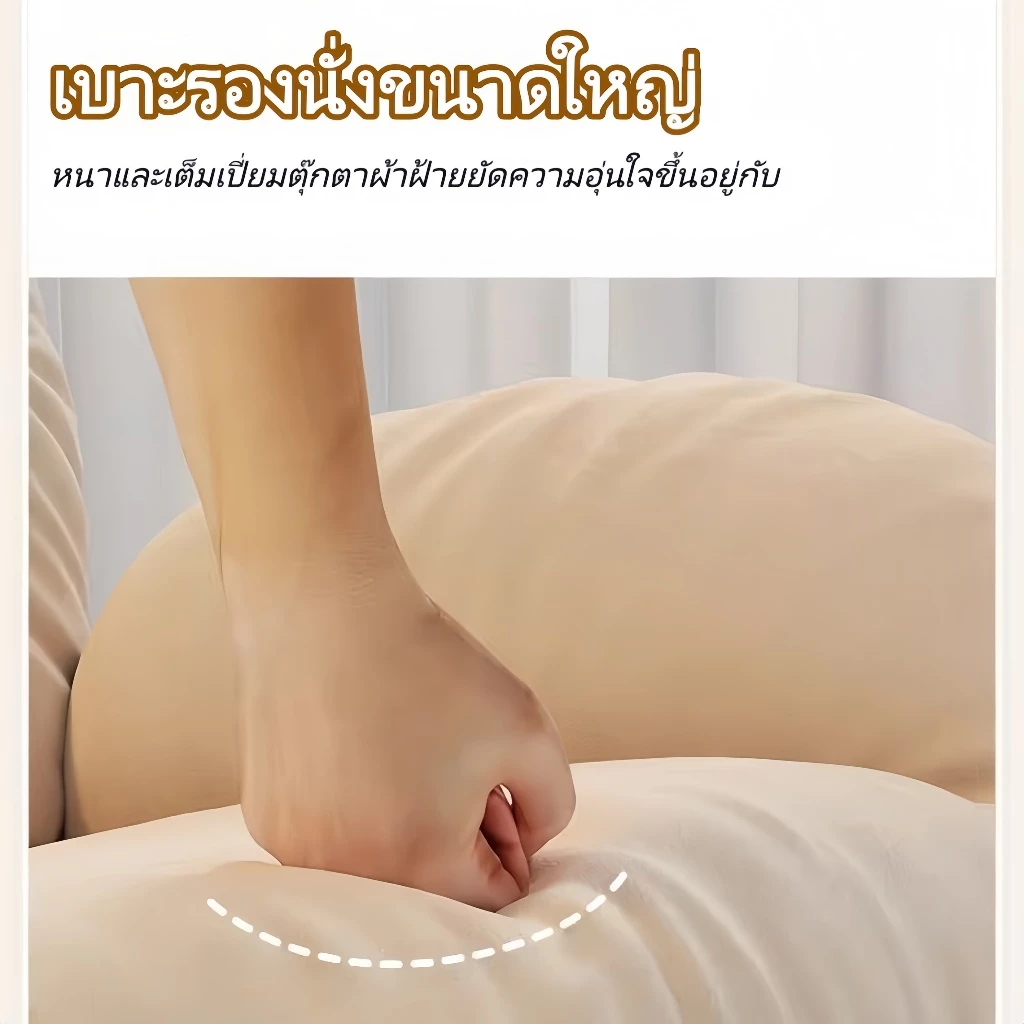 360 องศาหมุนเดี่ยวโซฟา Lazy เรียบง่ายสไตล์ยุโรปชั้นเลานจ์เก้าอี้สบายกลับหมุนได้ thumbnail 7