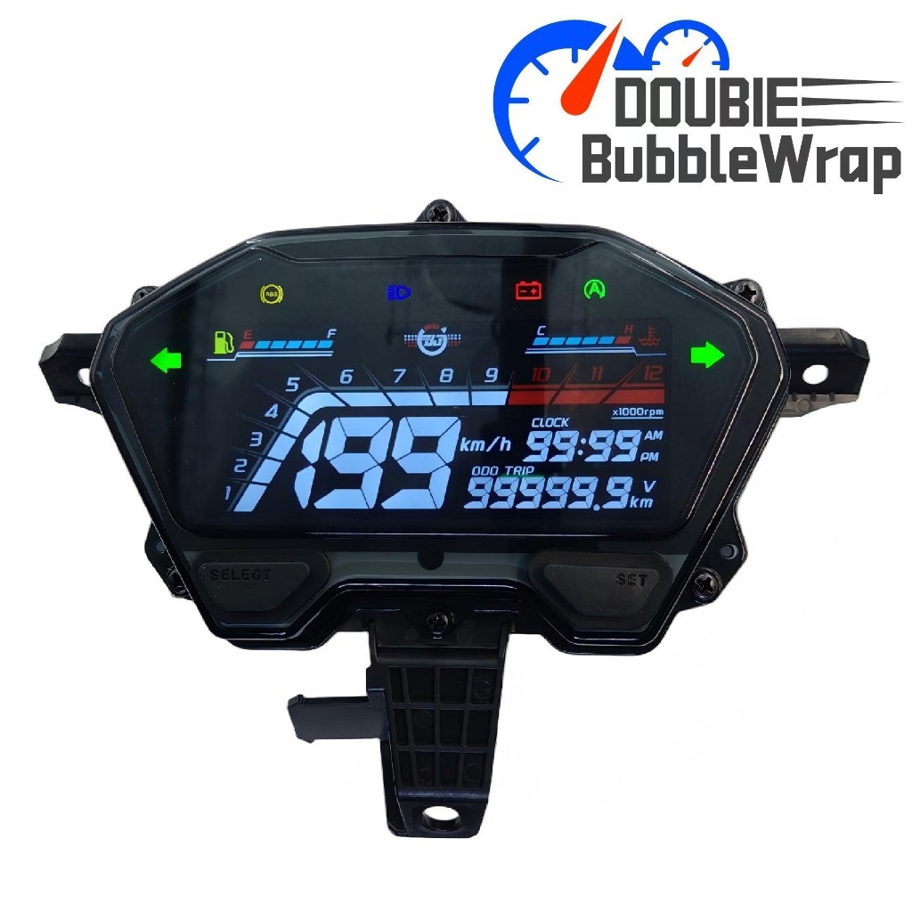 สําหรับ Honda Click 125/150 Digital LCD Speedometer Dashboard Tachometer