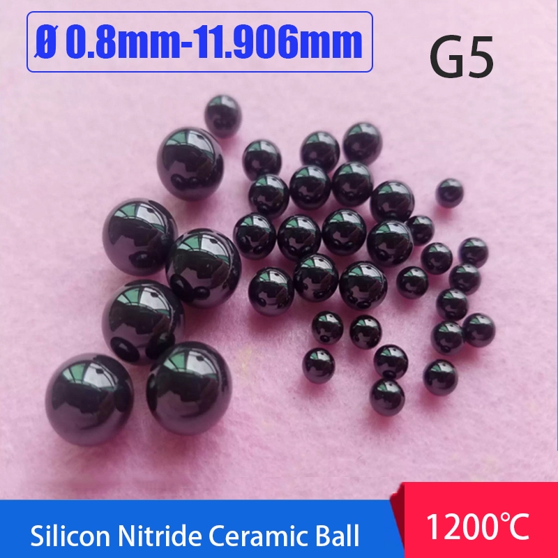 Silicon Nitride Ceramic Balls G5 Precision Solid Bearing Balls Polish 0.8 1mm 1.2mm 1.5mm 1.588mm 1.