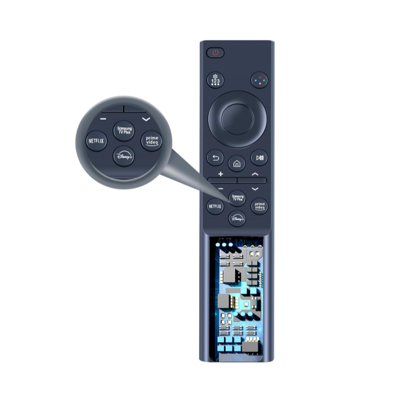N59-01388A เปลี่ยนรีโมทคอนโทรล fit สําหรับ Samsung Crystal 4K สมาร์ททีวี CU7000 UN43CU7000FXZA UN50C