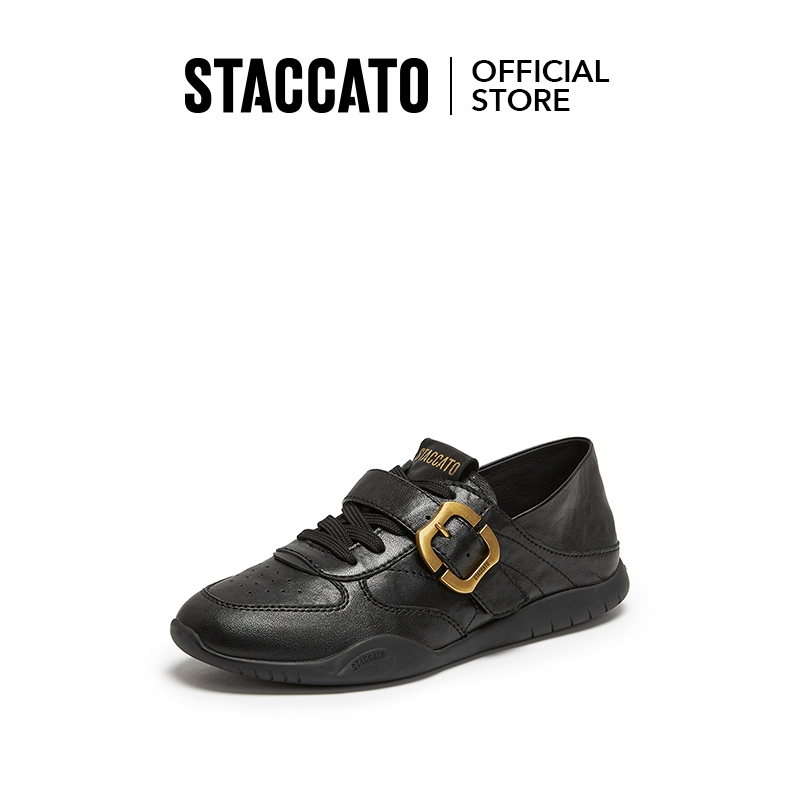 Staccato Gat Sneakers for Women รองเท้าผ้าใบผู้หญิง ส้นแบน EJS03