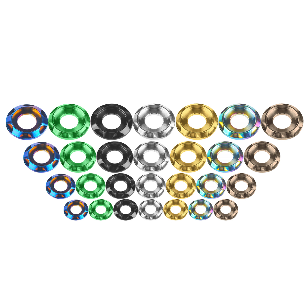 Wanyifa เครื่องซักผ้าไทเทเนียม M5 M6 M8 M10 สําหรับล้างรถจักรยานยนต์รถจักรยานยนต์