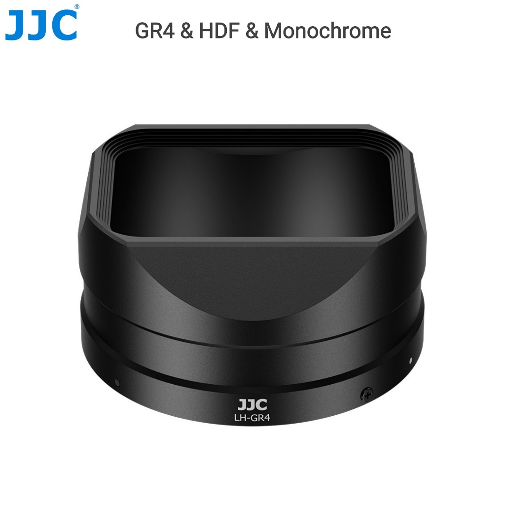 JJC เลนส์ฮูดสําหรับ Ricoh GR IV GR4 HDF GR IV Monochrome Camera Lens Hood Protector อุปกรณ์เสริมกล้อ