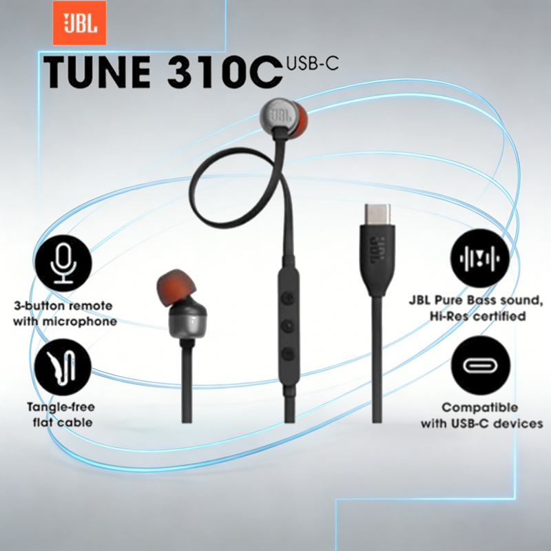 หูฟัง JBL TUNE 310C USB-C
