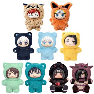 Jujutsu Kaisen หูแมว Gojo Satoru กล่องตาบอดตุ๊กตาตุ๊กตา Naru…