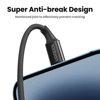 Ugreen สายชาร์จ MFi Certified PD Fast Charging Phone Charger Cord เข้ากันได้กับ iPhone 14/14 Pro/14 Pro Max, iPhone 13/12/11/X/XR/XS/8 Series, MacBook, iPad,