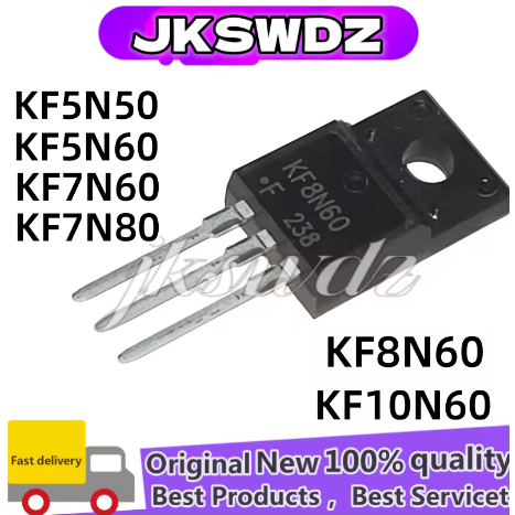 10 ชิ้นใหม่ KF8N60 KF6N60 KF5N60 KF4N65 KF2N60 KF5N50 KF18N50 KF20N60 KF12N65 KF10N65 KF7N60 KF7N60 