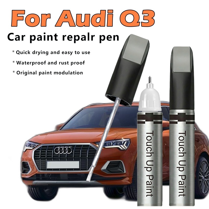 สําหรับ AUDI Q3-ปากกาสีรถยนต์ซ่อมรอยขีดข่วน 2-In-One Touch Up Paint, Premium Car Scratch Remover สํา