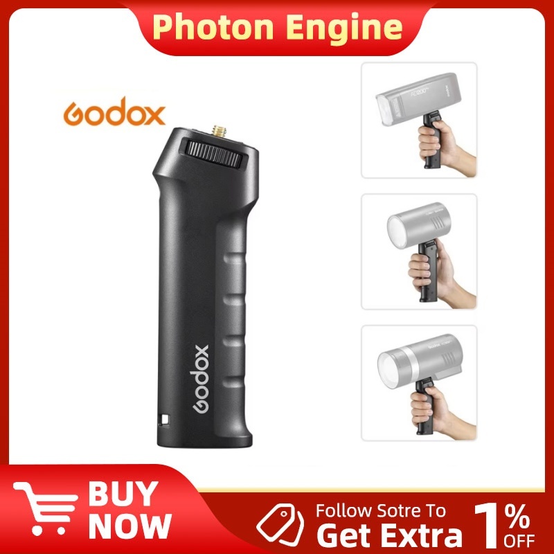 Godox FG-100 Flash Grip โคลงมือถือสําหรับ AD200 AD200PRO AD100PRO AD300PRO ที่จับแฟลช
