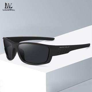 LouisWill ขับรถแว่นตากันแดดแว่นตาขี่จักรยานกลางแจ้งแว่นตาโพล…