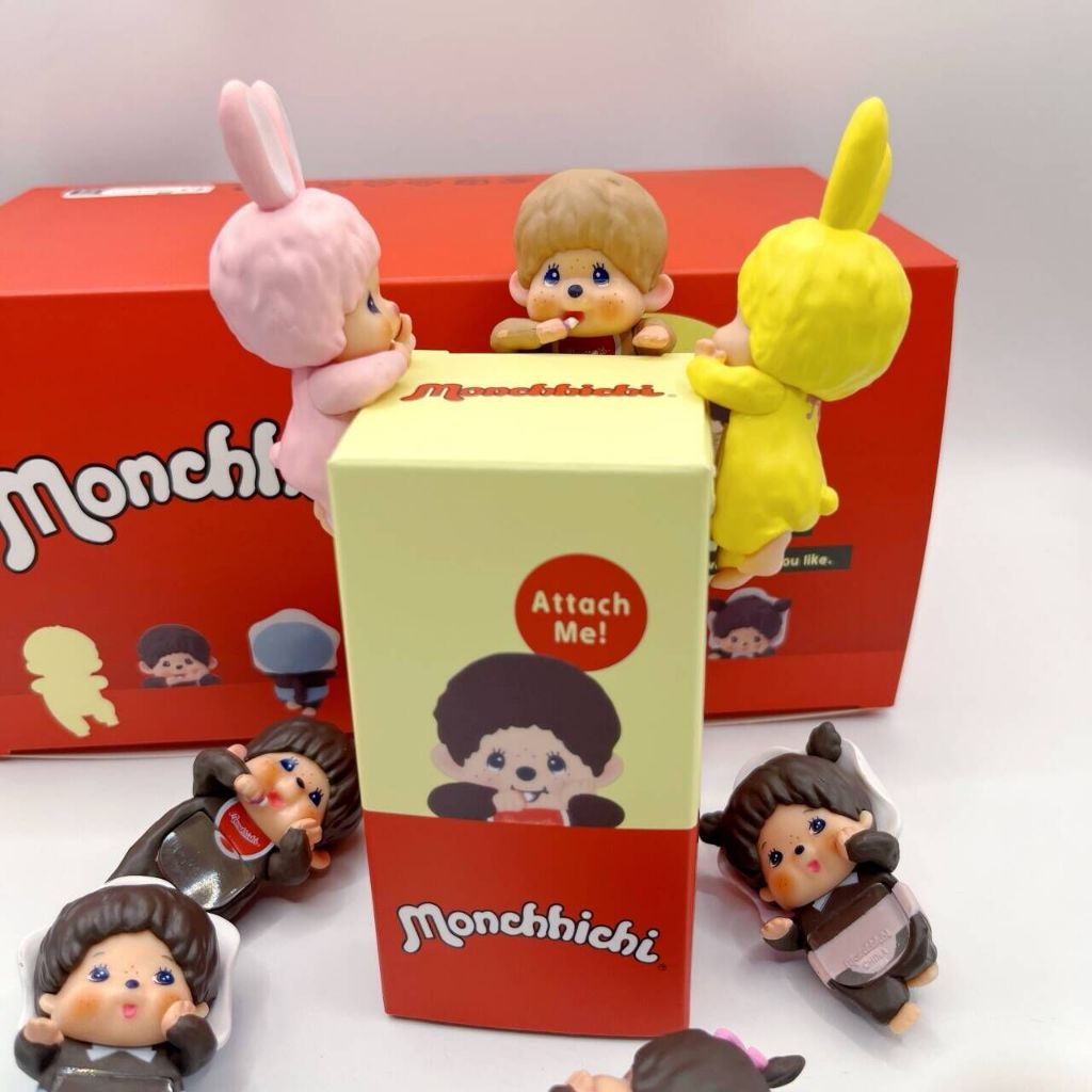 7 ชิ้น/เซ็ต 5-7 ซม.ใหม่ Angel Monchhichi Series ลิงกระต่าย Mini Action Figure รุ่น Kawaii ตกแต่งคอลเลกชันเด็กของเล่น Surprise ของขวัญ