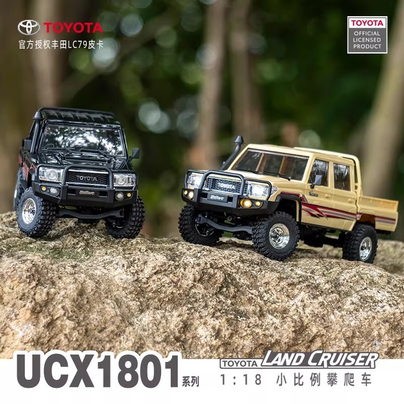 UDIRC 1/18 UCX1801PRO Toyota LC79 260 มม.Brushless ขับเคลื่อนสี่ล้อ rc รีโมทคอนโทรลรถ
