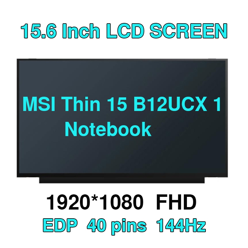 เปลี่ยนหน้าจอ LCD โน๊ตบุ๊ค MSI Thin 15 B12UCX 1