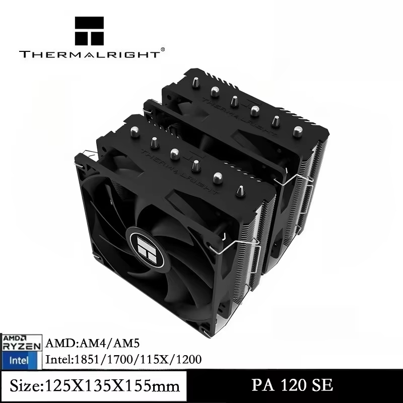 Thermalright Peerless Assassin 120 SE 6 ท่อความร้อน AGHP 120 มม.CPU Cooler Twin Towers พัดลม pa120se