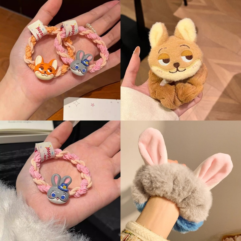 Crazy Zoo Judy Nick Hair Tie ที่คาดผมเด็กนักเรียน