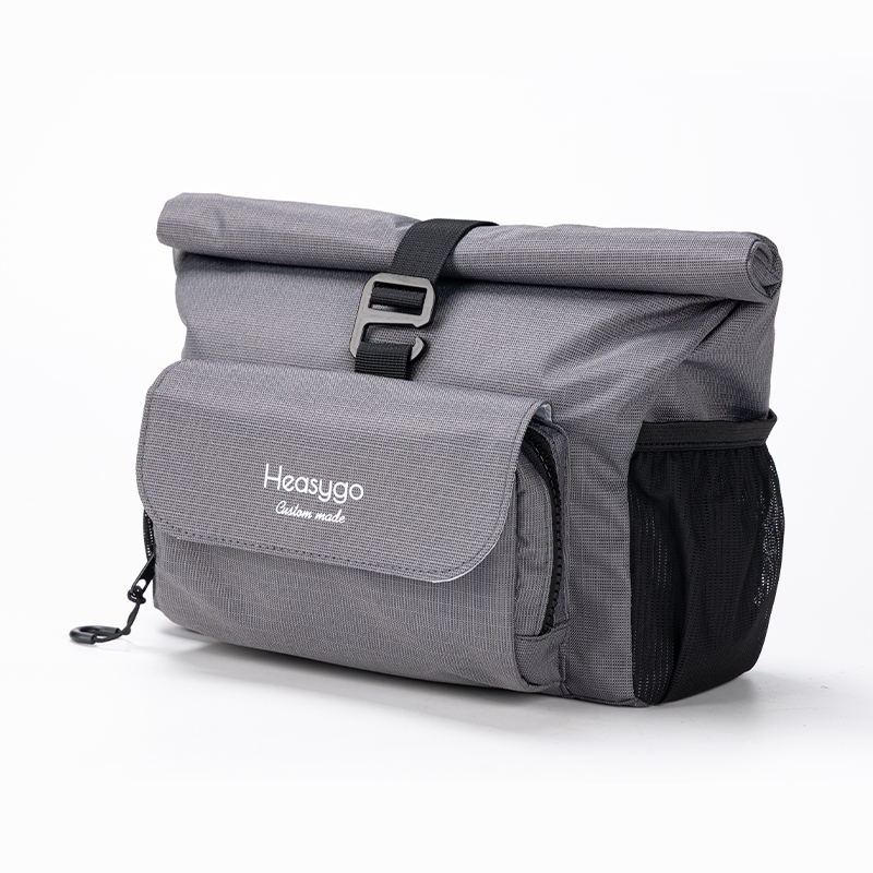Heasygo 2512 กระเป๋าสำหรับจักรยานพับแบบมัลติฟังก์ชั่น กันน้ำ เหมาะสำหรับ Brompton และ Dahon