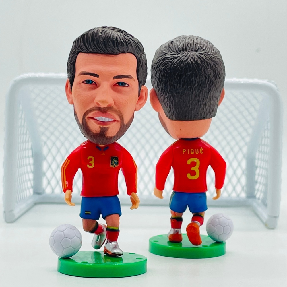 Soccerwe Soccer Player Spain 3# ตุ๊กตาปิเก้ 2010 Champion