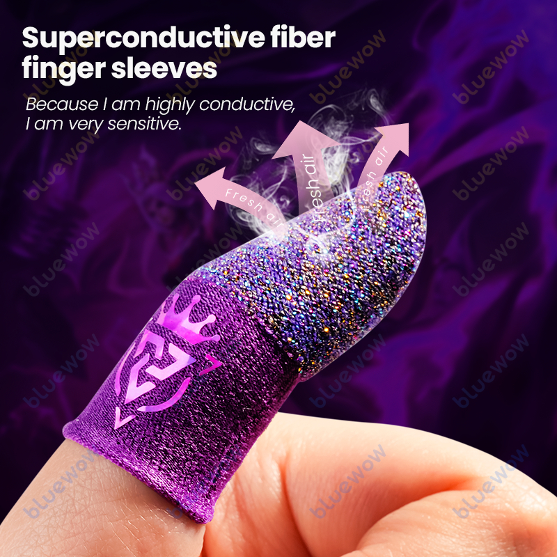 3D Fit อัพเกรดBlueWow King Finger Sleeve Gaming สําหรับ PUBG เกมมือถือบางเฉียบและทนทานถุงมือนิ้วสําหรับเล่นเกม ราคา ถูกที่สุด ดีลบีเคเค แกลเลอรีภาพที่ 9