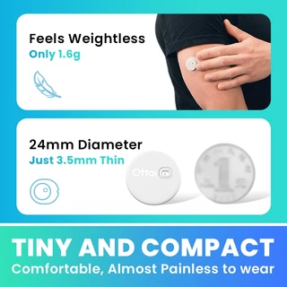 M8 CGM One ครบชุด CGM No Finger Pking สําหรับ 14+1 วัน
