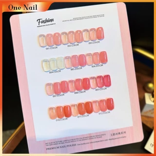 [ประเทศไทยจัดส่ง] 12 สี เปลือย ผิว น้ําแข็ง สีใส (15มล ฟรีกระดานสีเคลือบ) น้ําแข็งใส, กึ่งโปร่งใส, นู้ด, ชมพูสุขภา