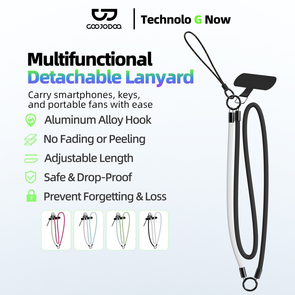 GOOJODOQ เชือกแขวนมัลติฟังก์ชั่นสําหรับ GFS001/GFS006/J201/J206/J228 ฯลฯที่ถอดออกได้และได้อย่างอิสระ