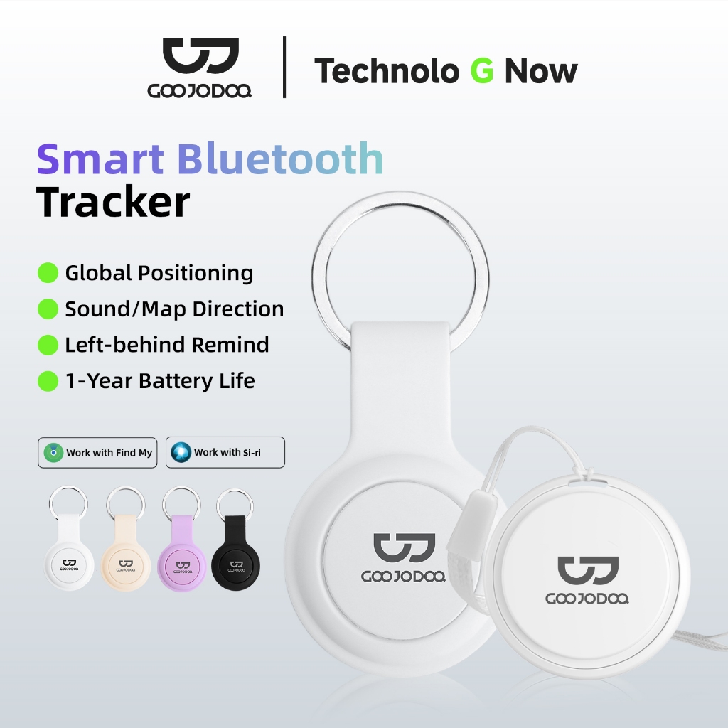 GOOJODOQ แท็กสมาร์ท Tracker Anti Lost Bluetooth Finder Locator เฉพาะรองรับ i-OS สําหรับเด็ก Key โทรศ