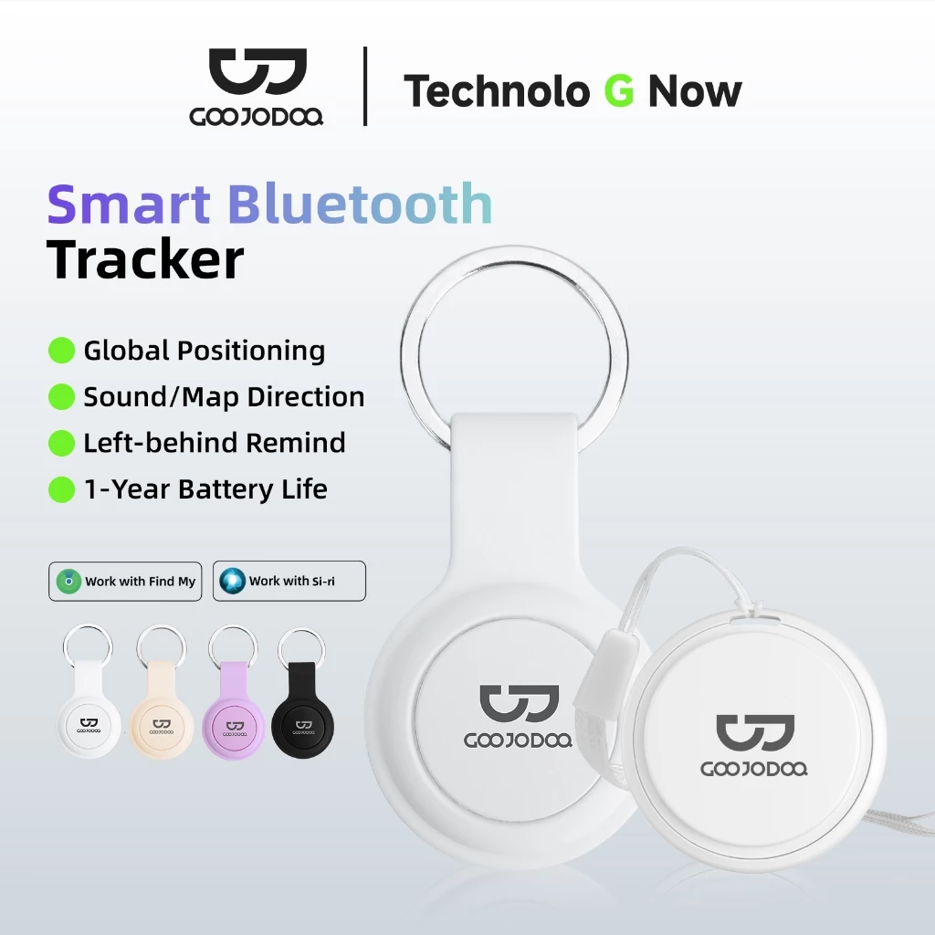 GOOJODOQ แท็กสมาร์ท Tracker Anti Lost Bluetooth Finder Locator เฉพาะรองรับ i-OS สําหรับเด็ก Key โทรศัพท์สัตว์เลี้ยง