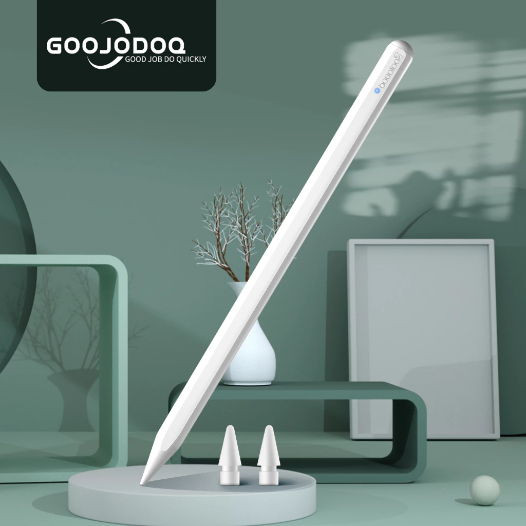 GOOJODOQ GD12 ปากกาไอแพด ปากกาทัชสกรีน ปากกาสไตลัส For Air4 Air5 Pro 11 12.9 Gen10/9/8/7