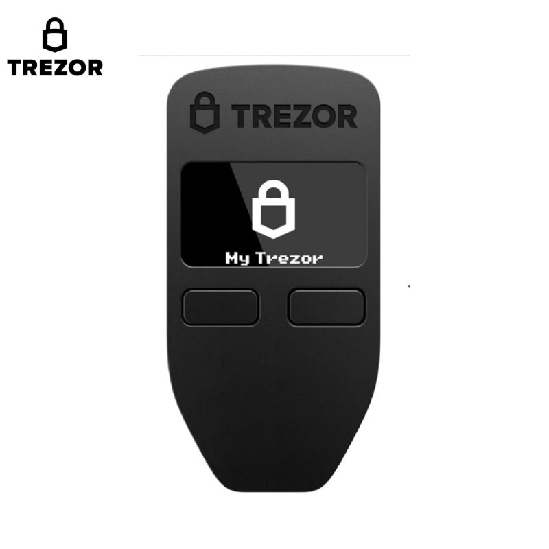 Trezor One hardware wallet, cryptocurrency hardware wallet, storage and management of 1000 digital c