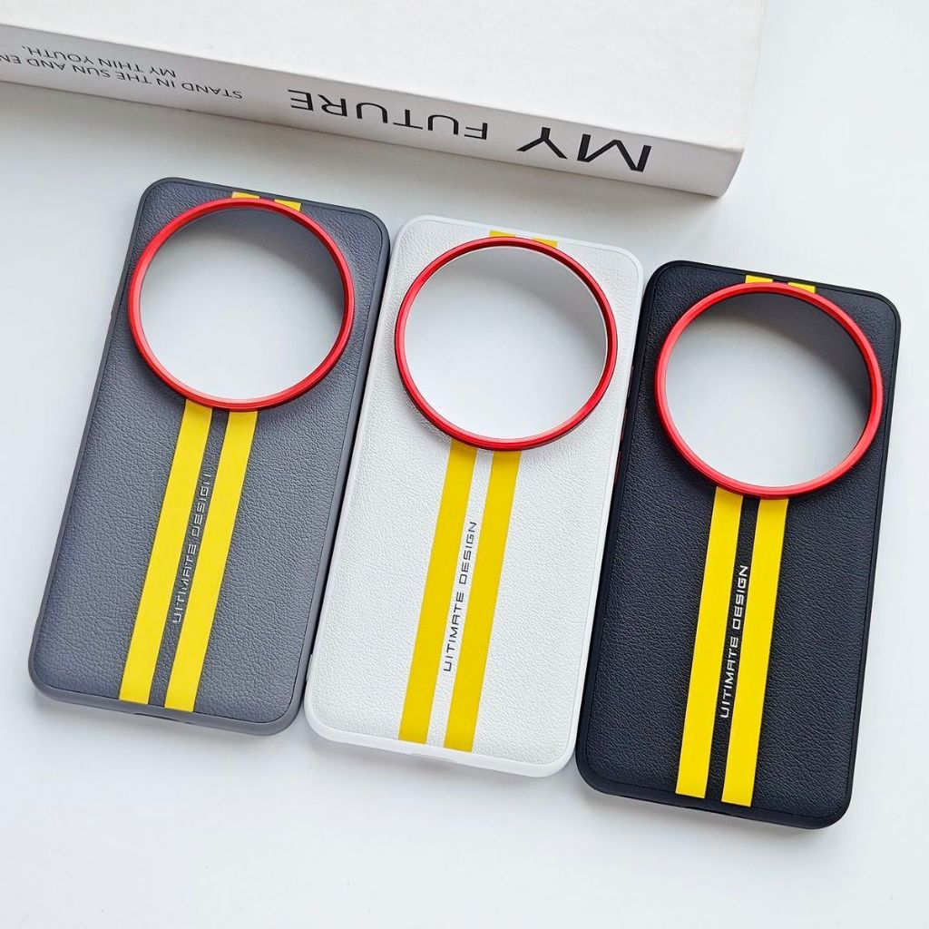 ปลอกสําหรับ Xiaomi Mi 17 13 Ultra Case Luxury PU หนัง Racetrack ป้องกันปกหลังสําหรับ Xiaomi Mi 17 15