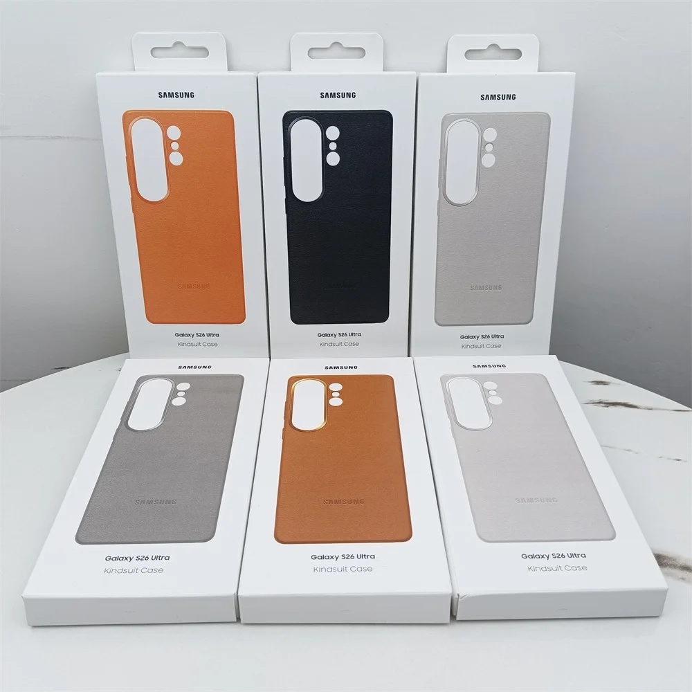 ฝาครอบหนังสําหรับ Samsung Galaxy S26 Ultra Case S26 Plus S26+ สําหรับเปลือกป้องกันเต็มรูปแบบ