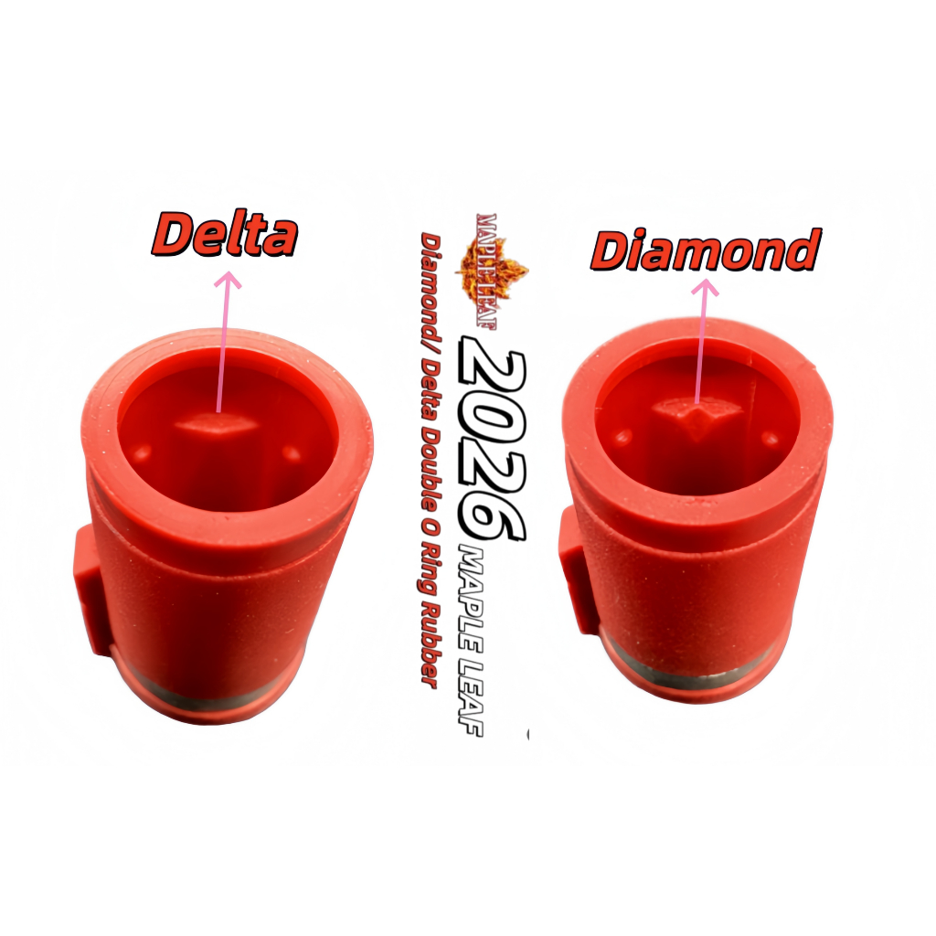Diamond/Delta MAPLE double O ring 2026 ยางซิลิโคน HOP ใหม่