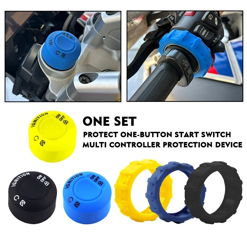 One-key สวิทช์เริ่มต้นฝาครอบป้องกันสําหรับ BMW R1200GS R1250GS R 1250 GS ผจญภัย F850GS ADV Multi Controller Protector Handle