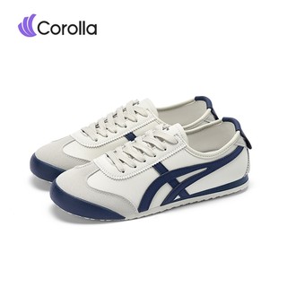 【MEN SHOES 40-44 SIZE】Corolla New Soft Water-Repellent PU Material Lightweight White Casual Shoes for men & Students