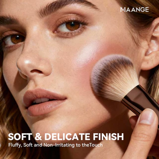 MAANGE ความต้องการ 13ชิ้น แปรงแต่งหน้าหลอดอลูมิเนียมคุณภาพสูงแบบพกพาผงเริ่มต้นแปรงแต่งหน้า 52037