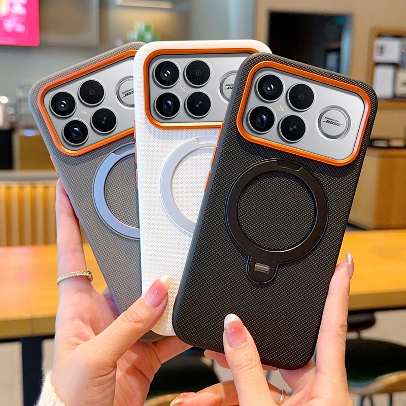 สําหรับ Xiaomi POCO F8 Ultra F8 Pro กรณี 360 แหวนแม่เหล็กไร้สายชาร์จป้องกันปกหลังสําหรับ Redmi K90 K90 Pro Max Shell